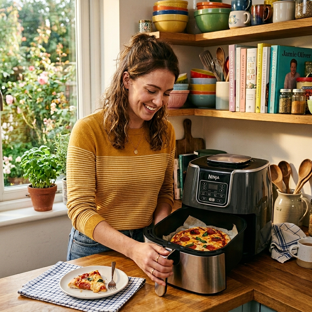 Air fryer pizza UK: Crispy base, quick recipe ideas for 2024. 🍕