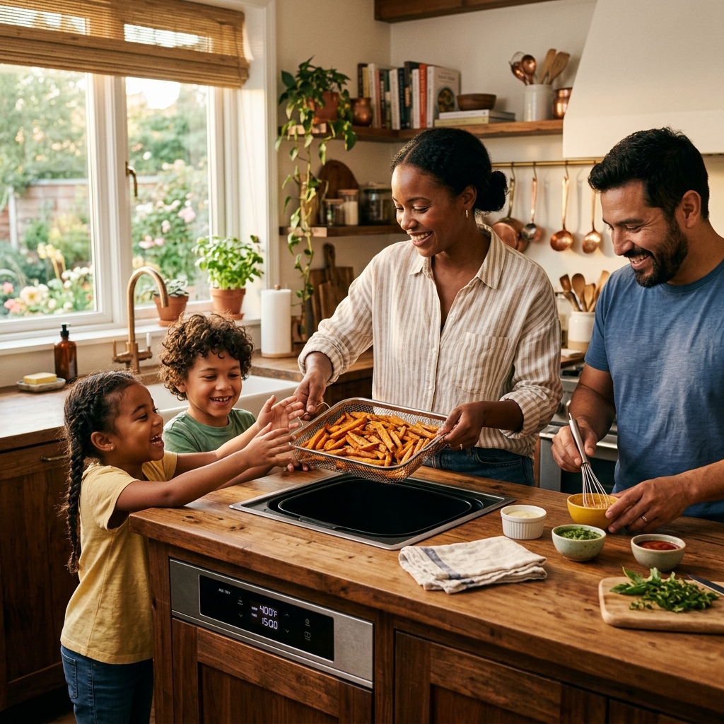 Best air fryers UK 2024: Top-rated models for crispy cooking.