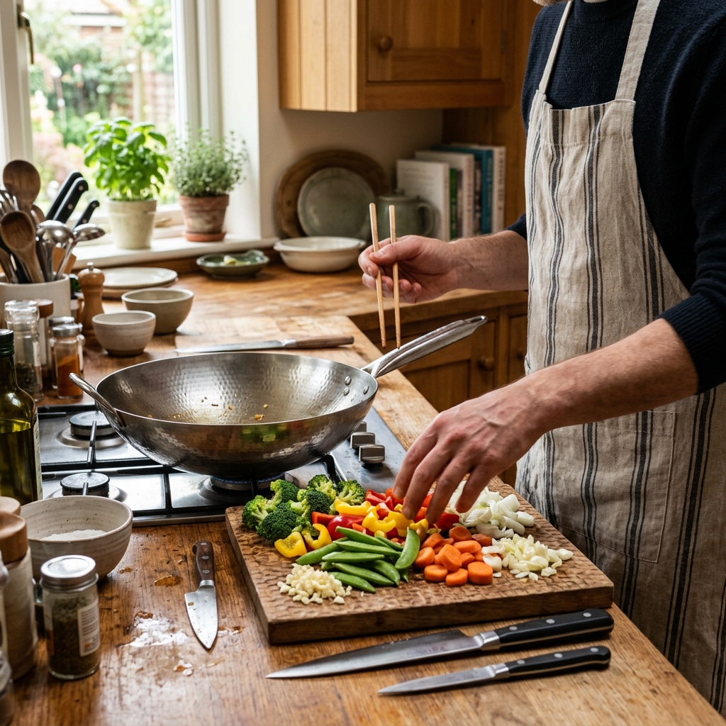 Best knife set UK selection for home chefs - stainless steel blades.
