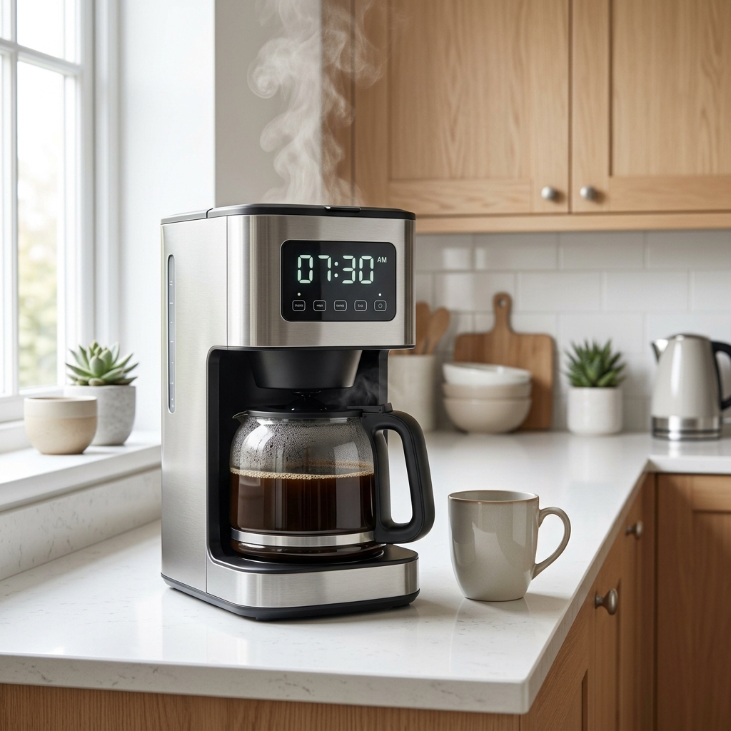 Best Coffee Makers with Timers UK (2026): Wake Up to Fresh Coffee!