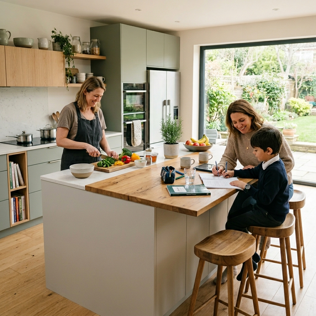 Modern kitchen island designs UK 2026 trends - stylish & functional ideas.
